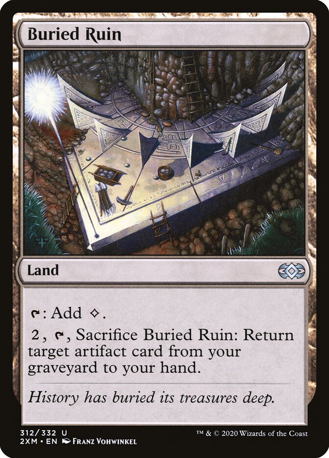 Buried Ruin card front