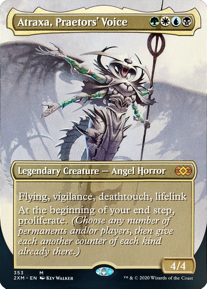 Atraxa, Praetors' Voice card front