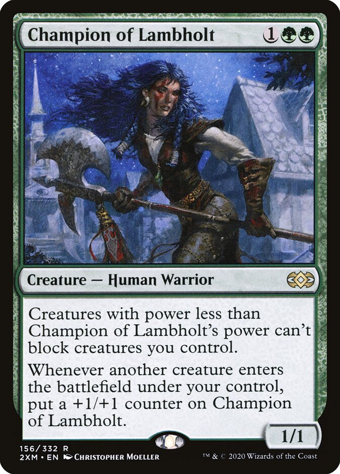 Champion of Lambholt card front