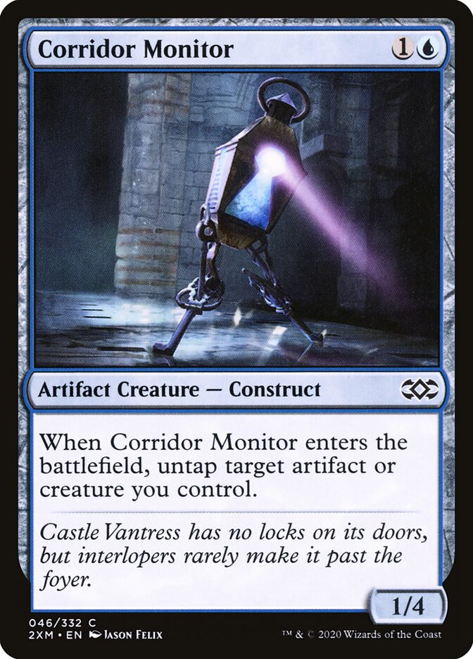 Corridor Monitor card front