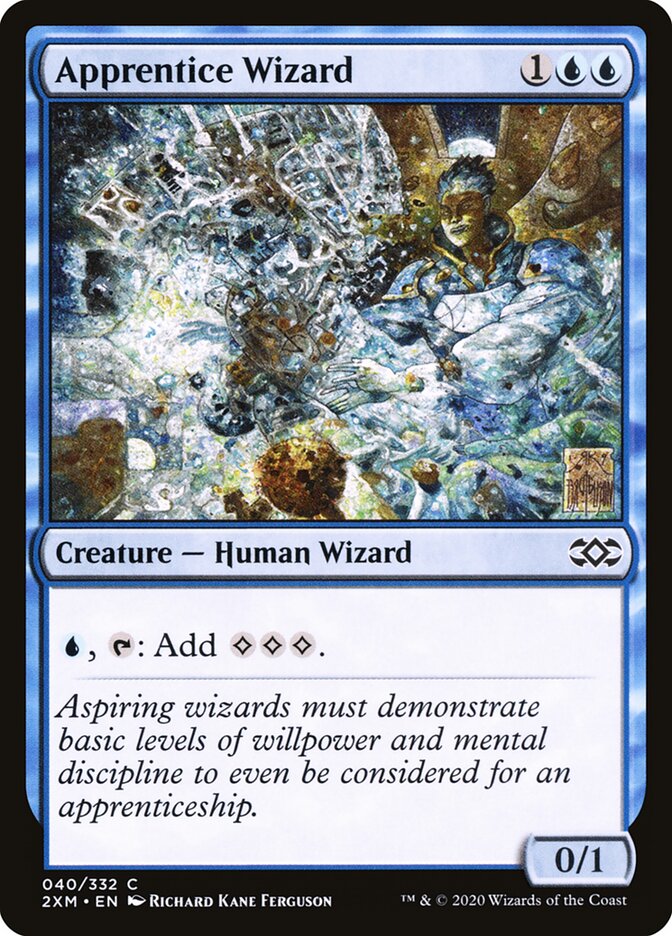 Apprentice Wizard card front
