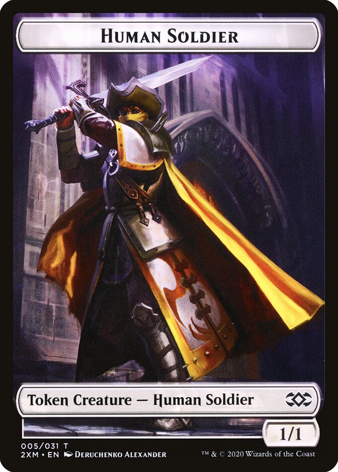 Human Soldier card front