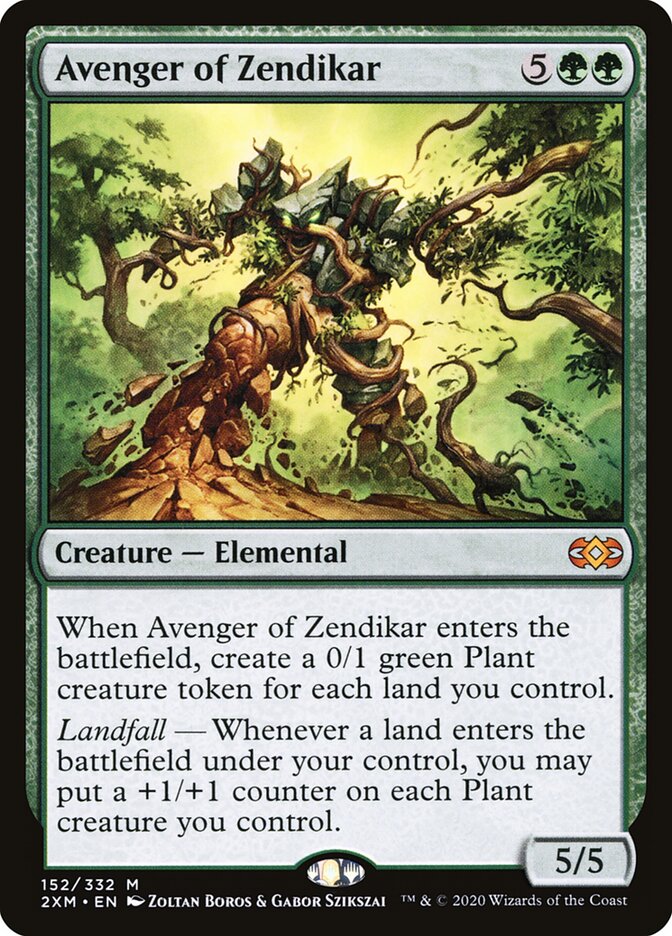 Avenger of Zendikar card front