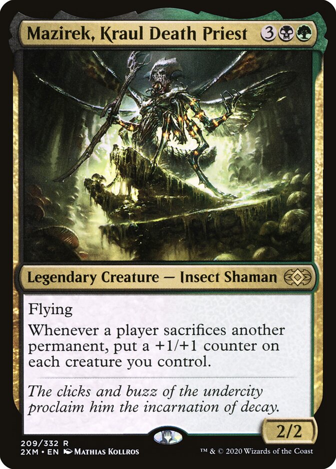 Mazirek, Kraul Death Priest card front