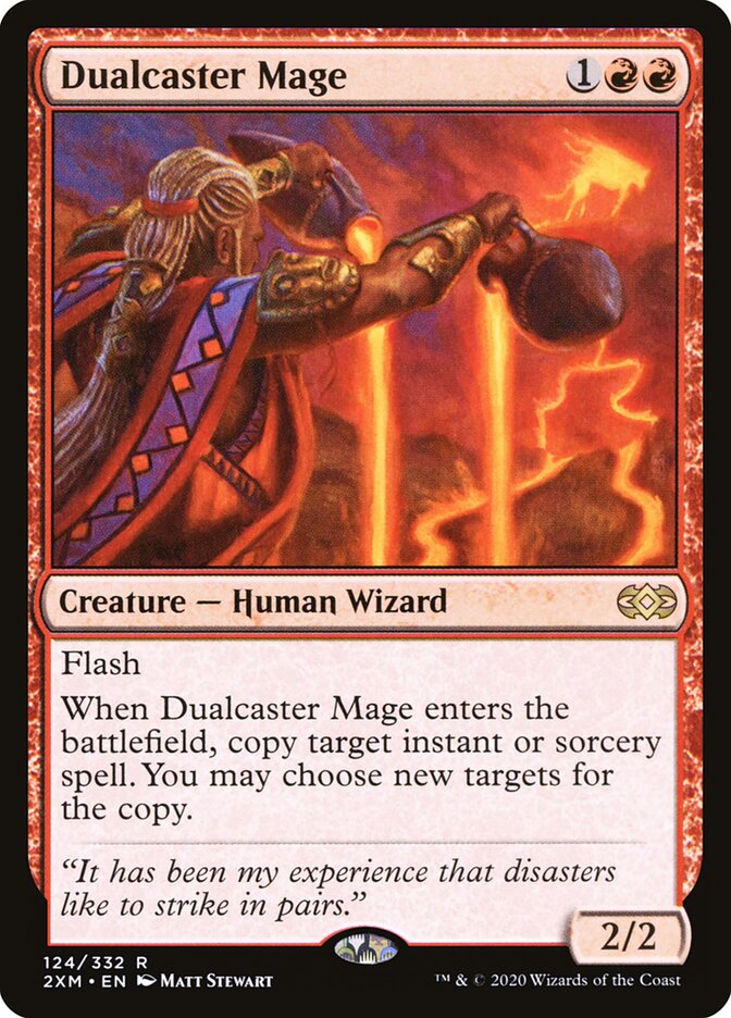 Dualcaster Mage card front