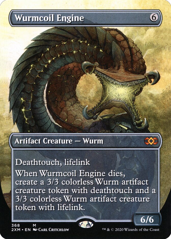 Wurmcoil Engine card front