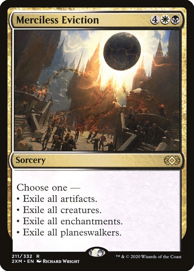Merciless Eviction card front