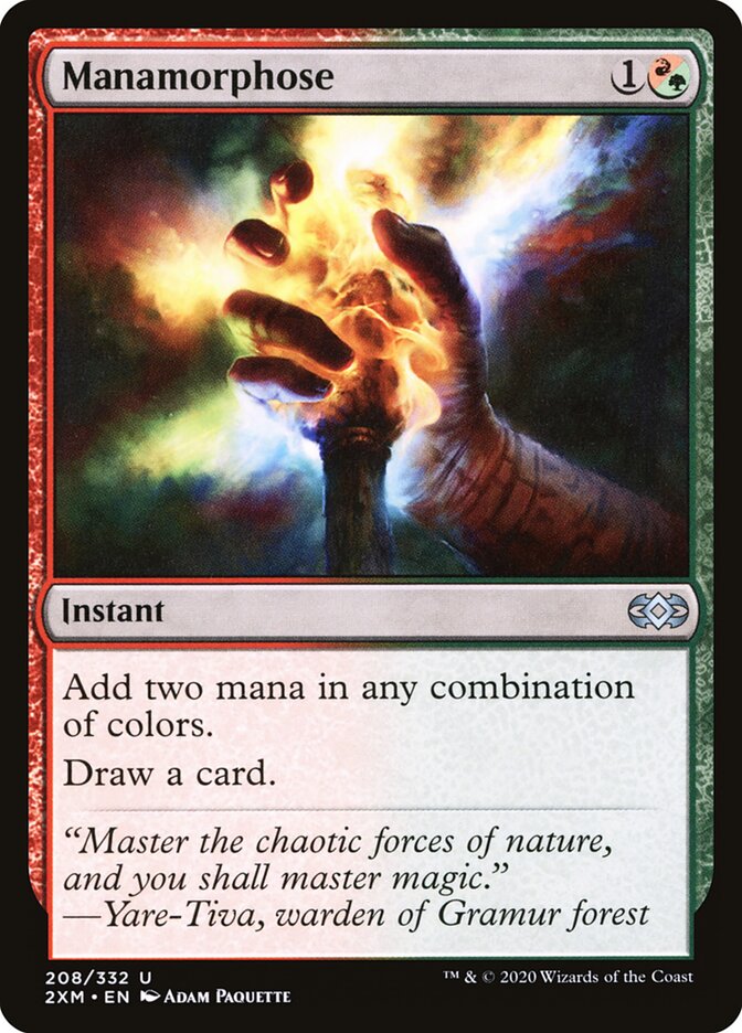 Manamorphose card front