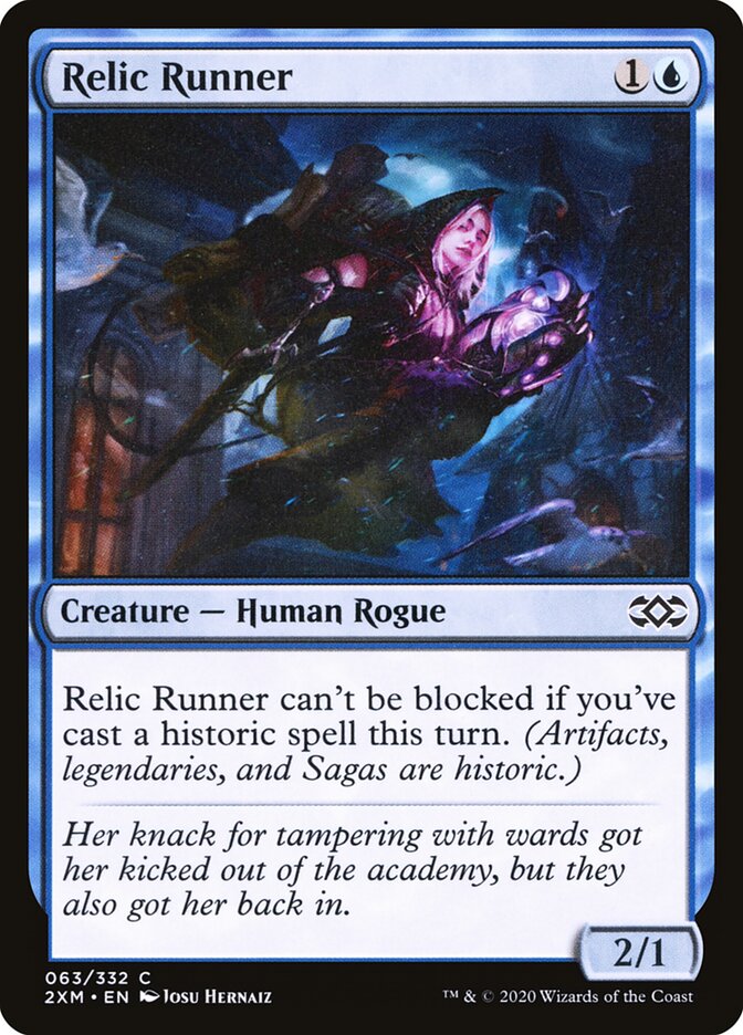 Relic Runner card front