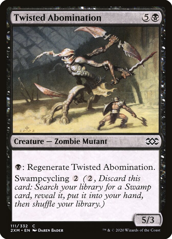 Twisted Abomination card front