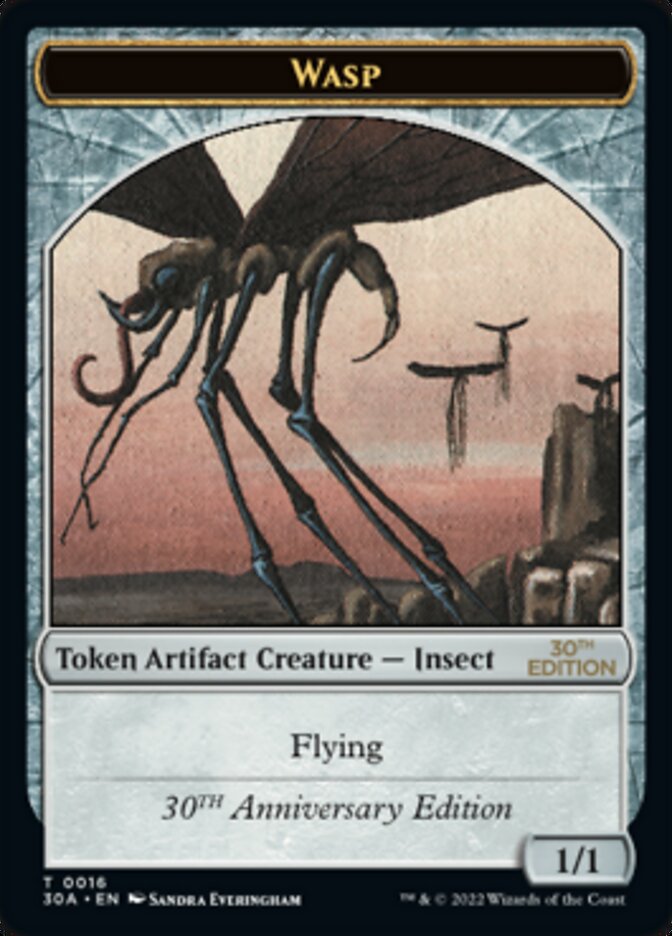 Wasp card front