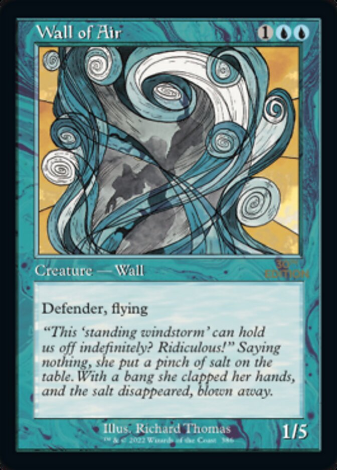 Wall of Air card front