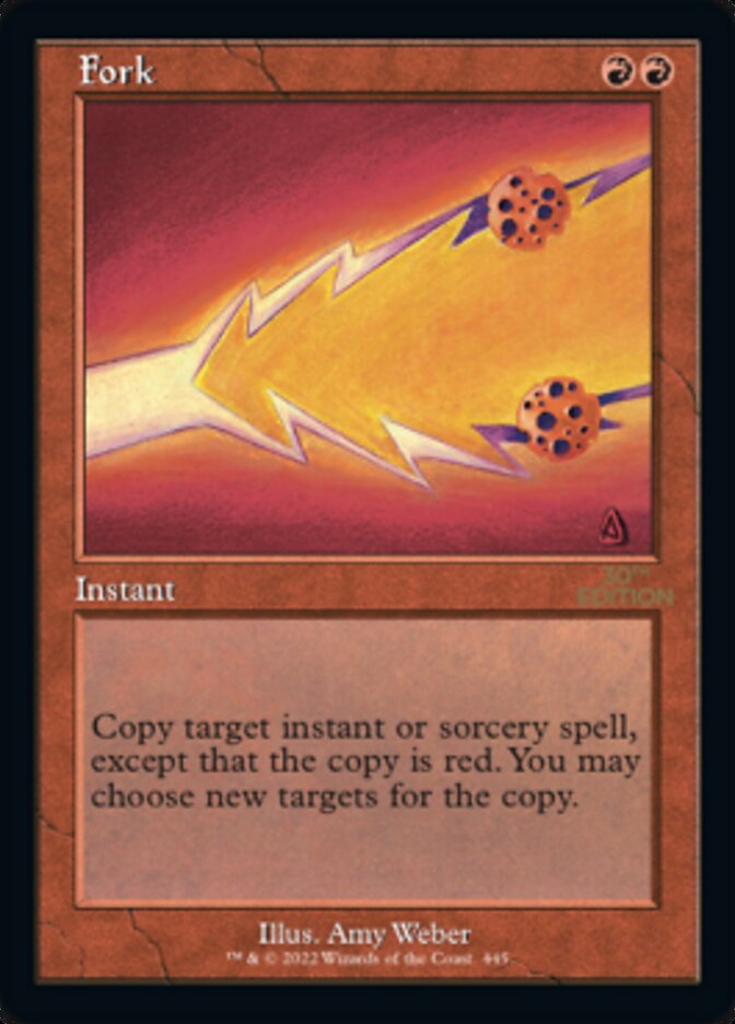 Fork card front