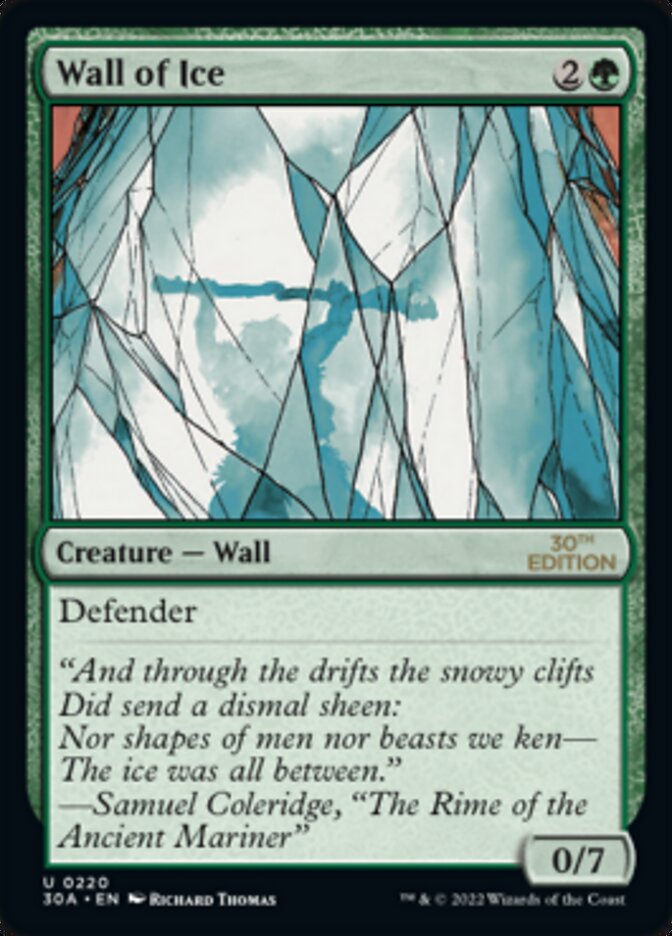 Wall of Ice card front