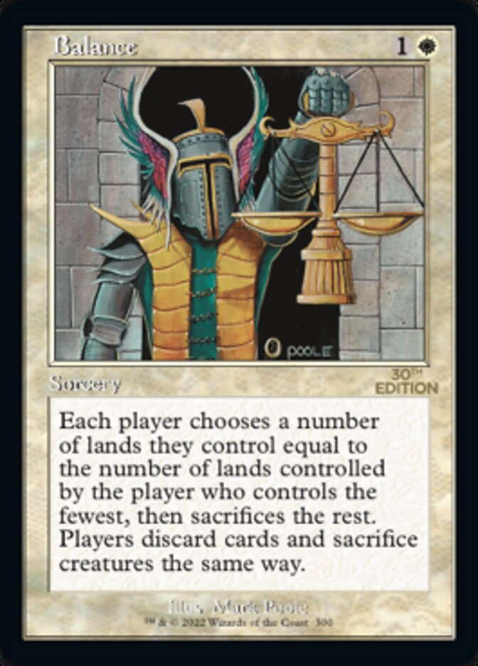 Balance card front