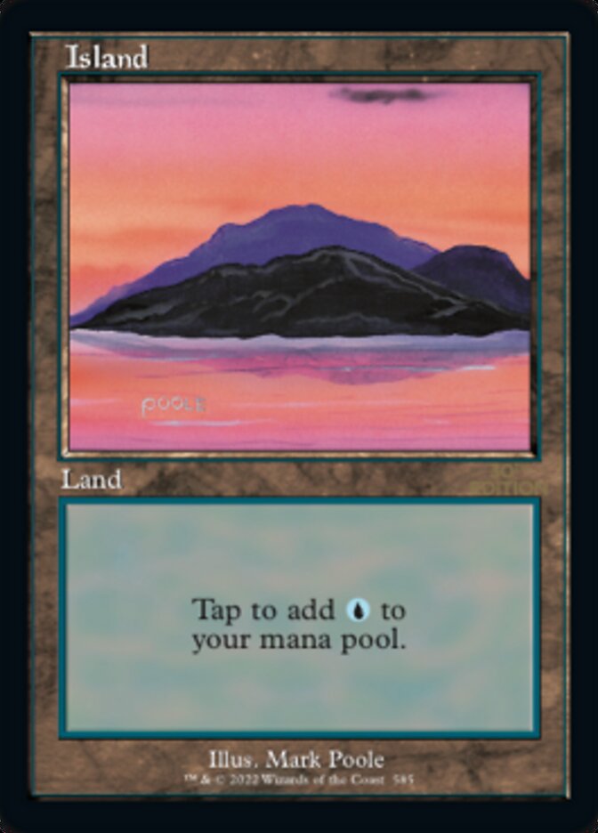 Island card front