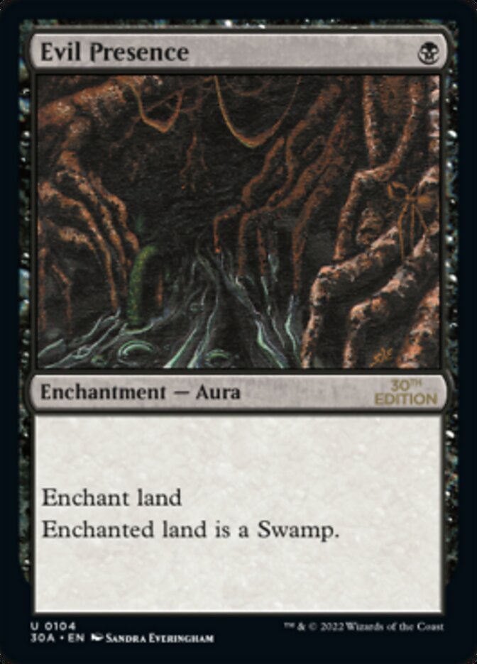 Evil Presence card front