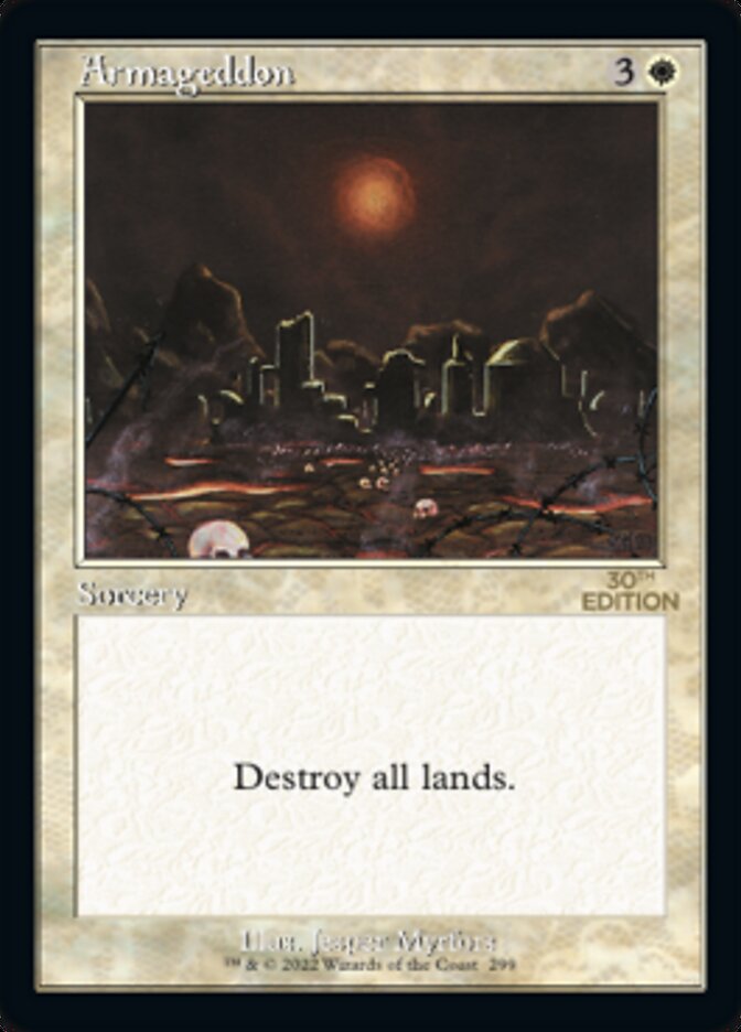 Armageddon card front