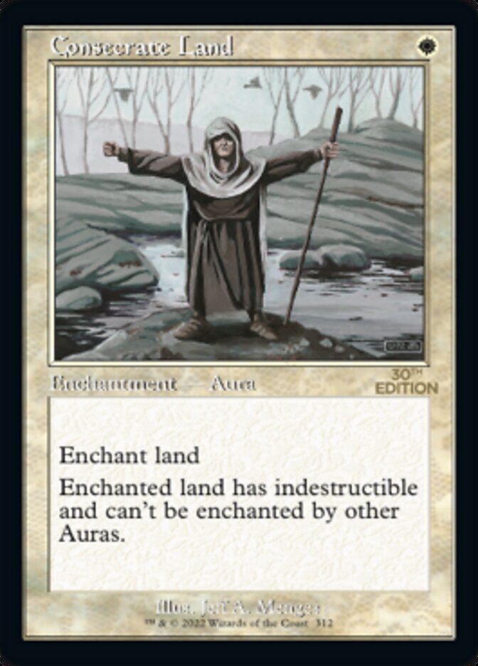 Consecrate Land card front