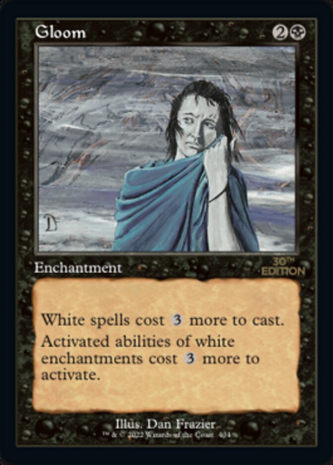 Gloom card front