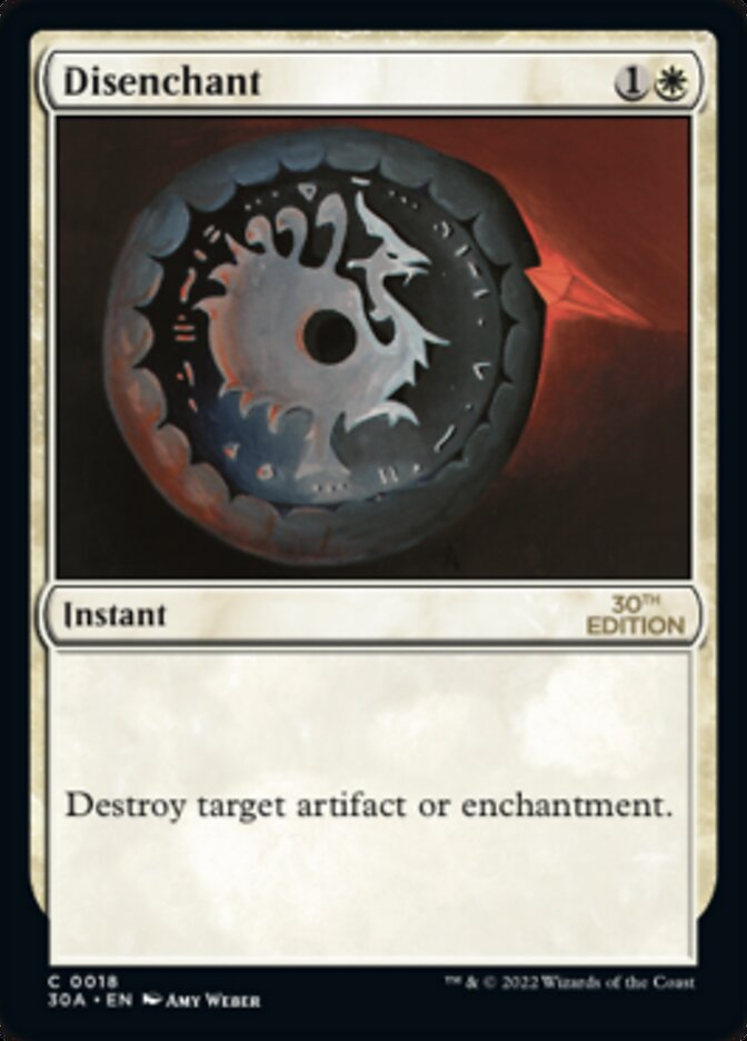 Disenchant card front
