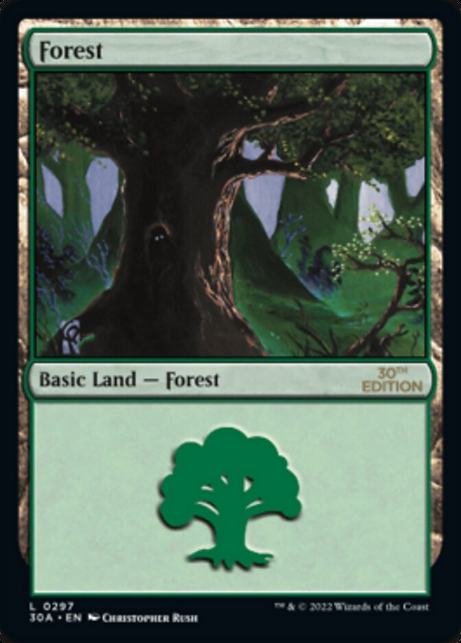 Forest card front