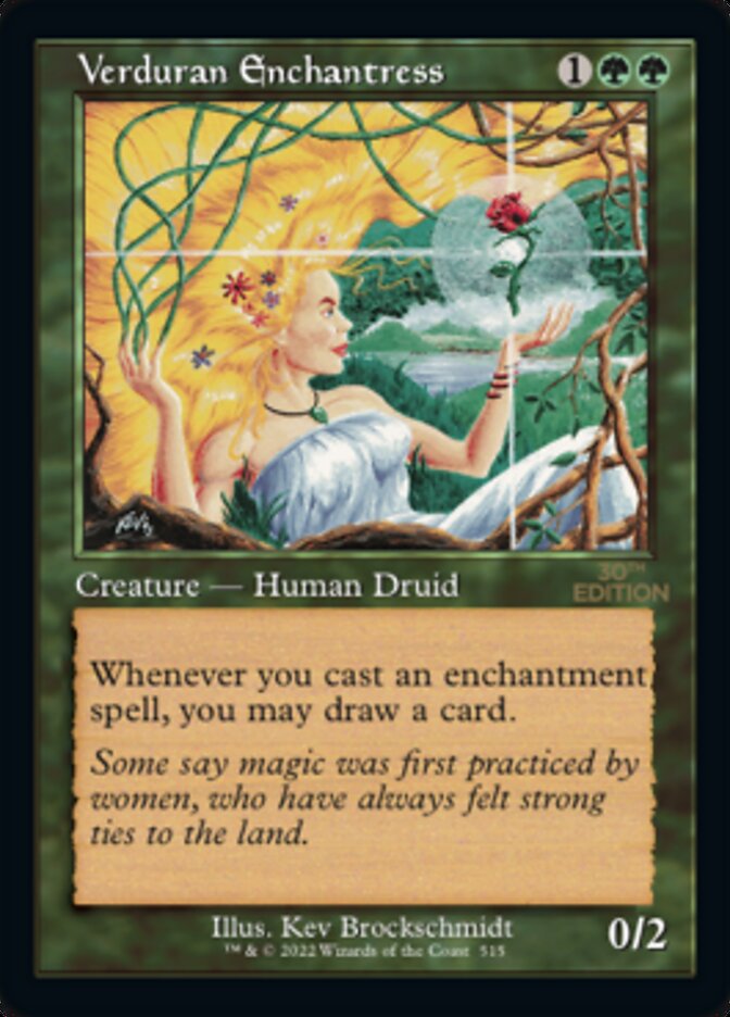 Verduran Enchantress card front