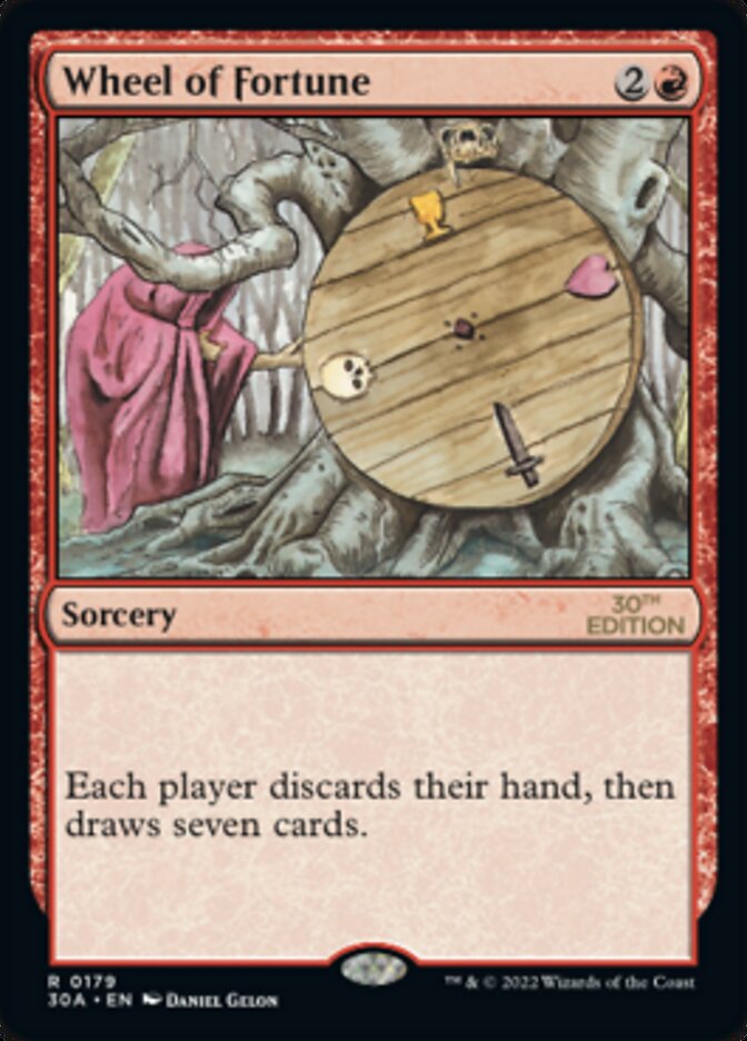 Wheel of Fortune card front