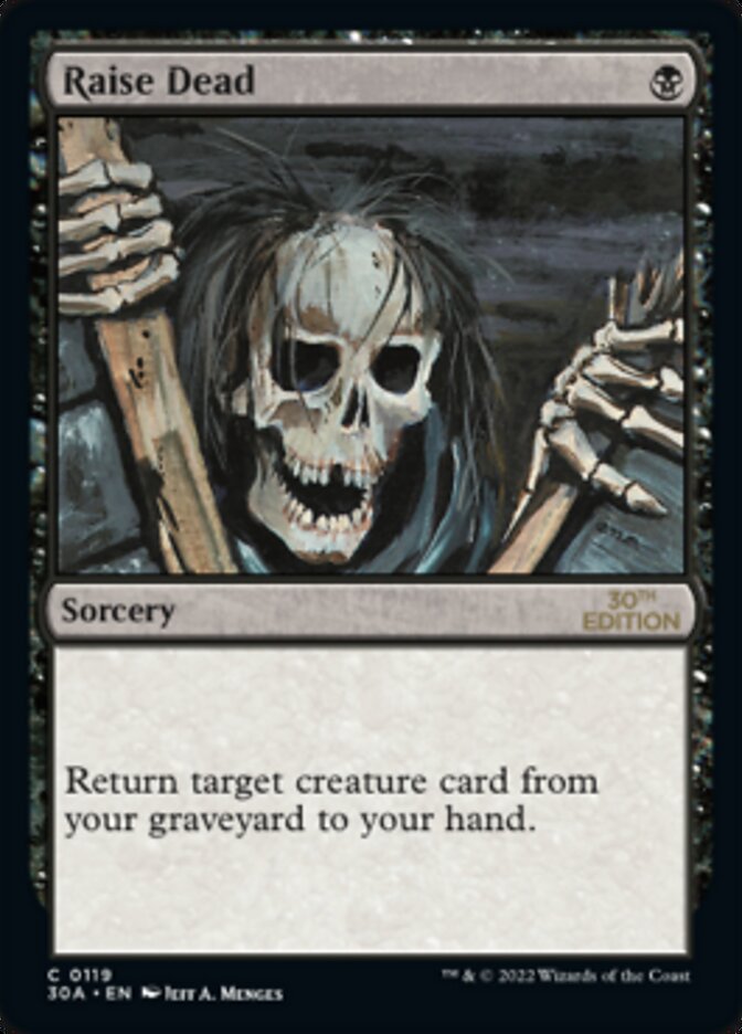 Raise Dead card front