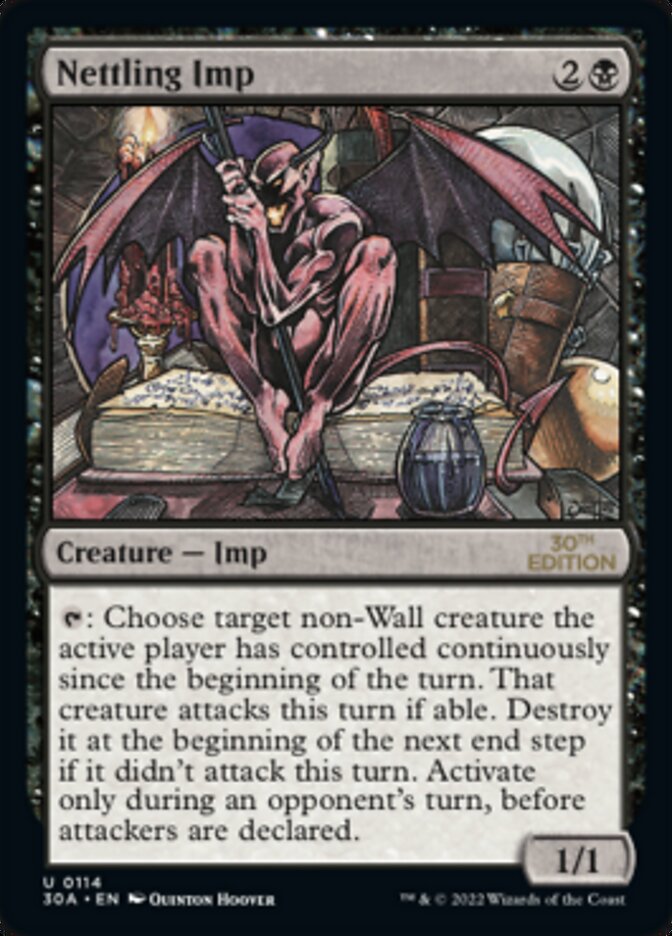Nettling Imp card front