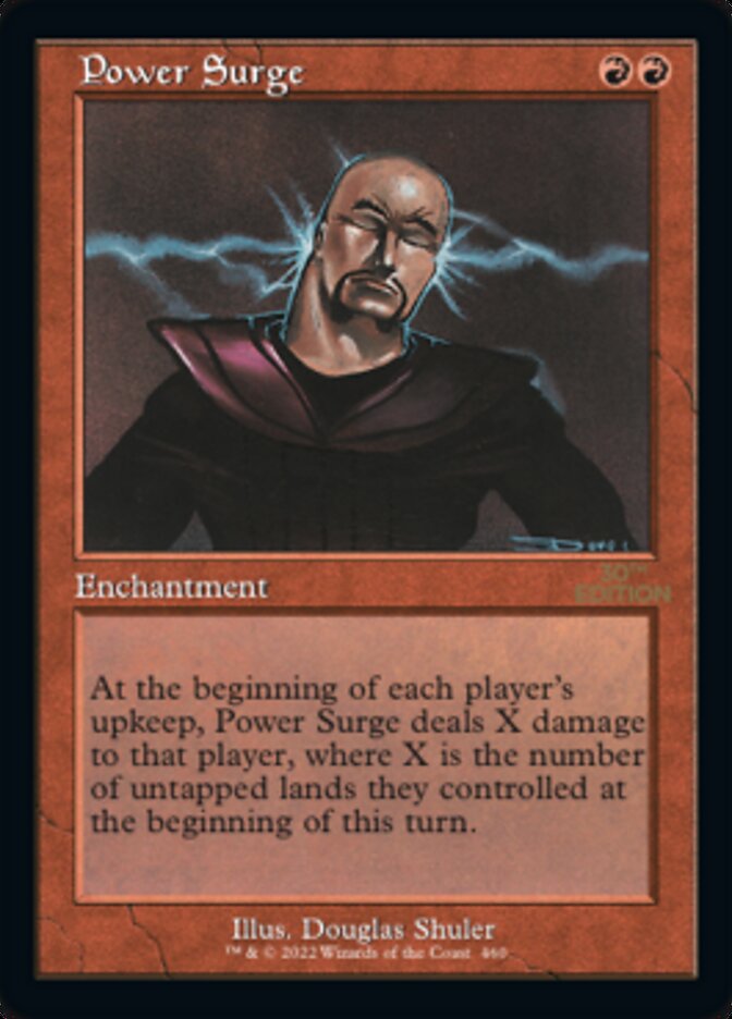 Power Surge card front