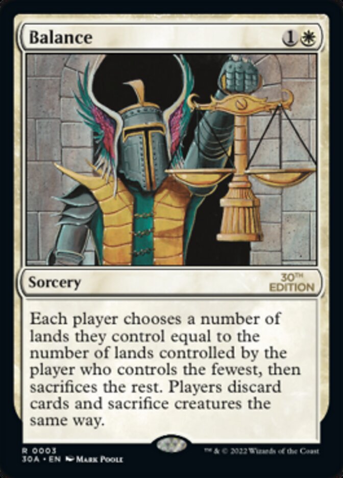 Balance card front