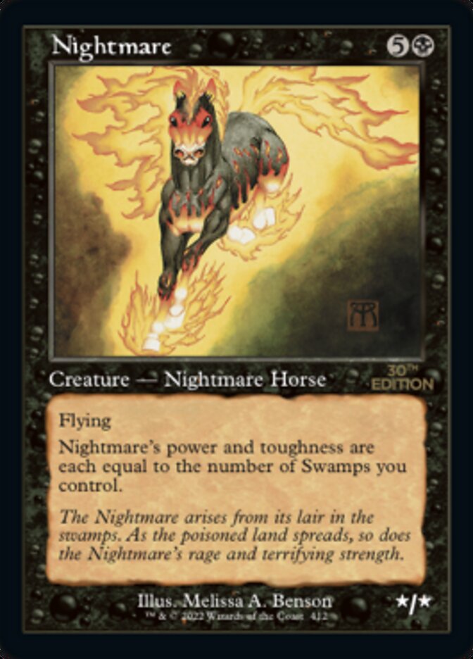 Nightmare card front
