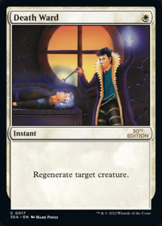Death Ward card front