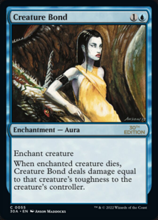 Creature Bond card front