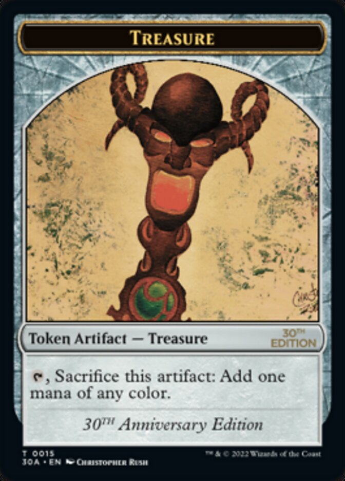 Treasure card front