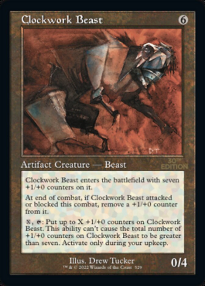Clockwork Beast card front