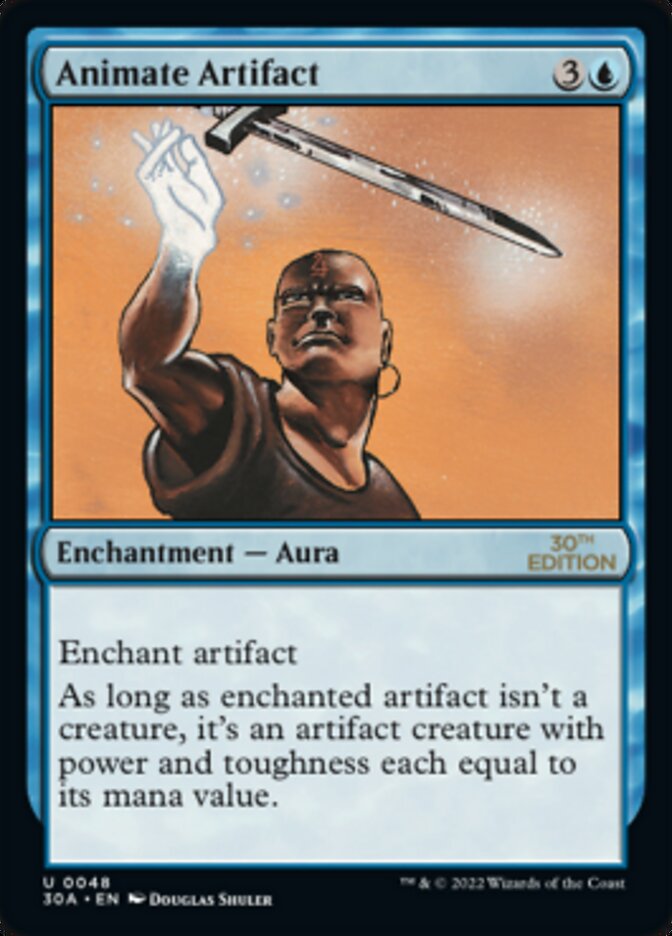 Animate Artifact card front