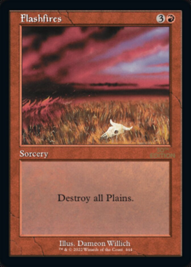 Flashfires card front