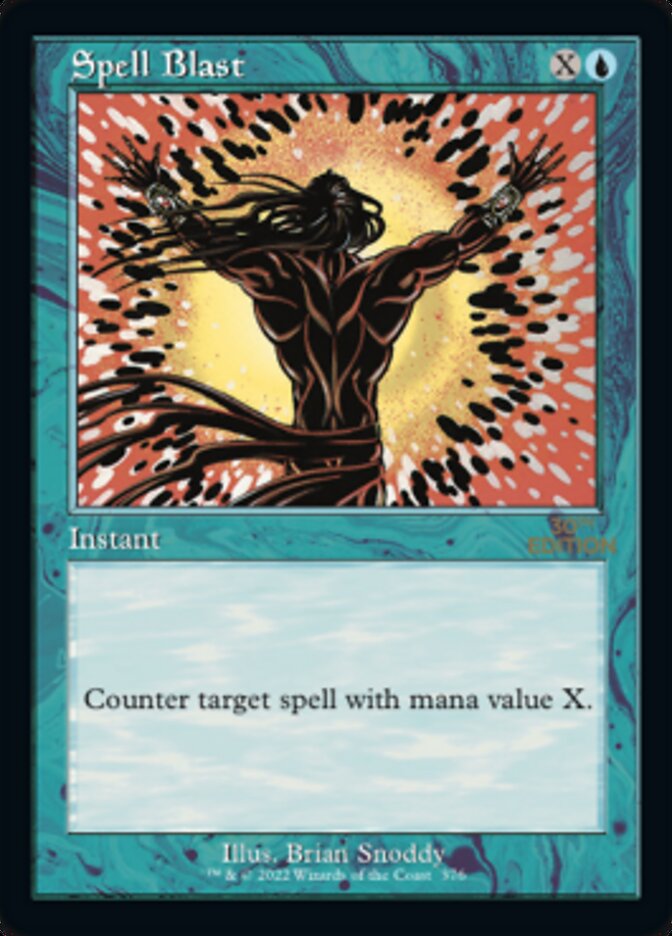 Spell Blast card front