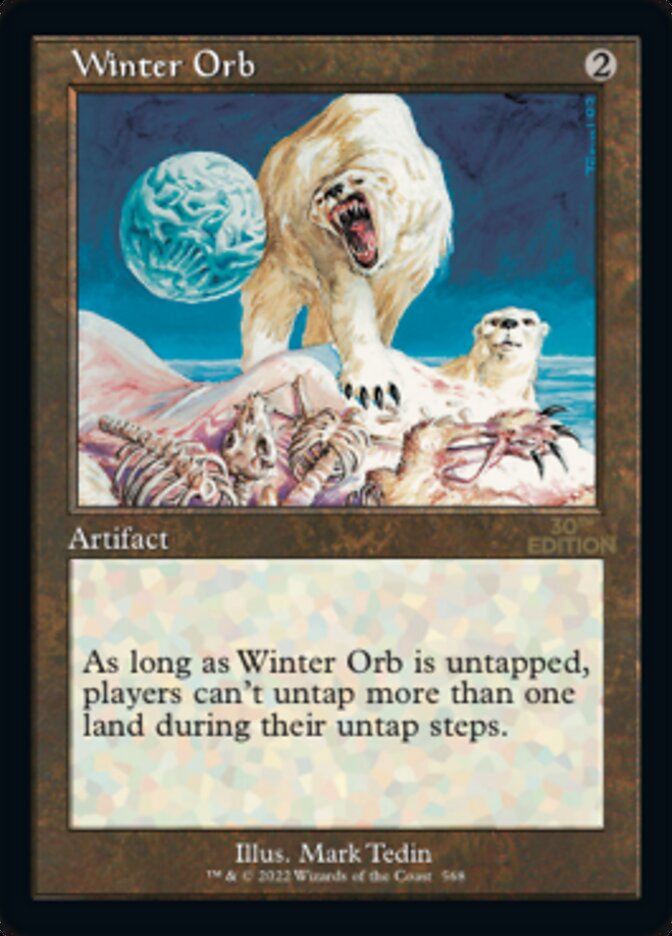 Winter Orb card front