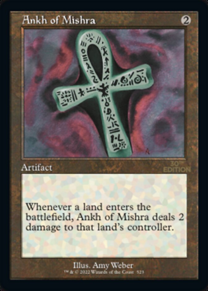 Ankh of Mishra card front