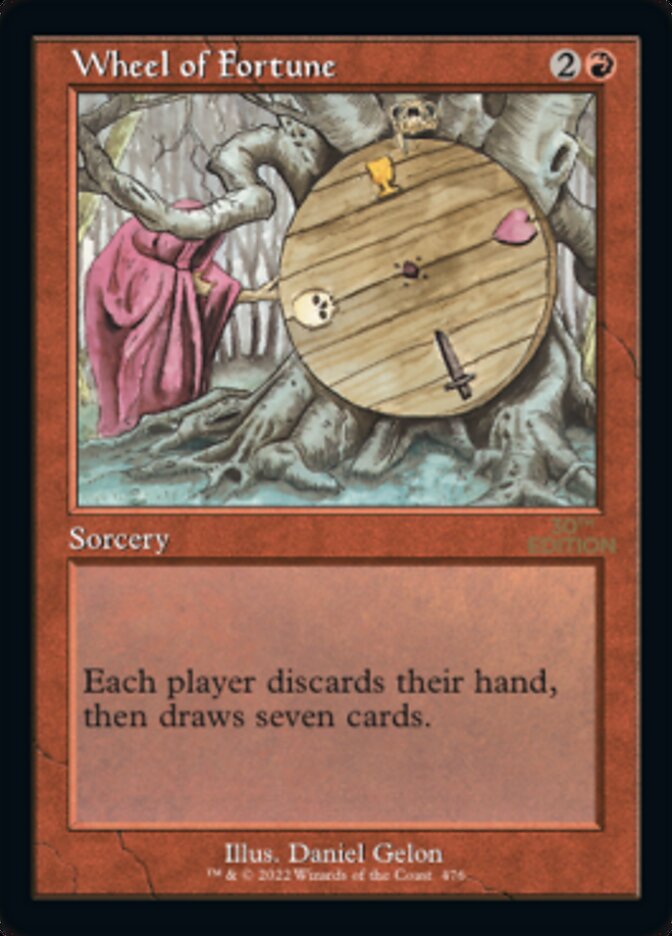Wheel of Fortune card front
