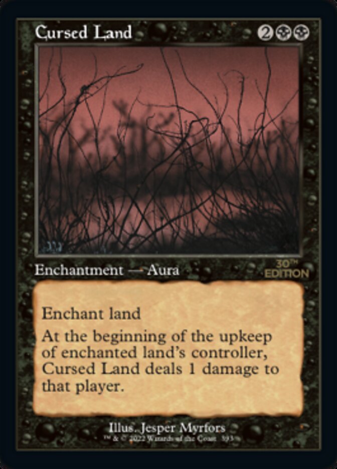 Cursed Land card front