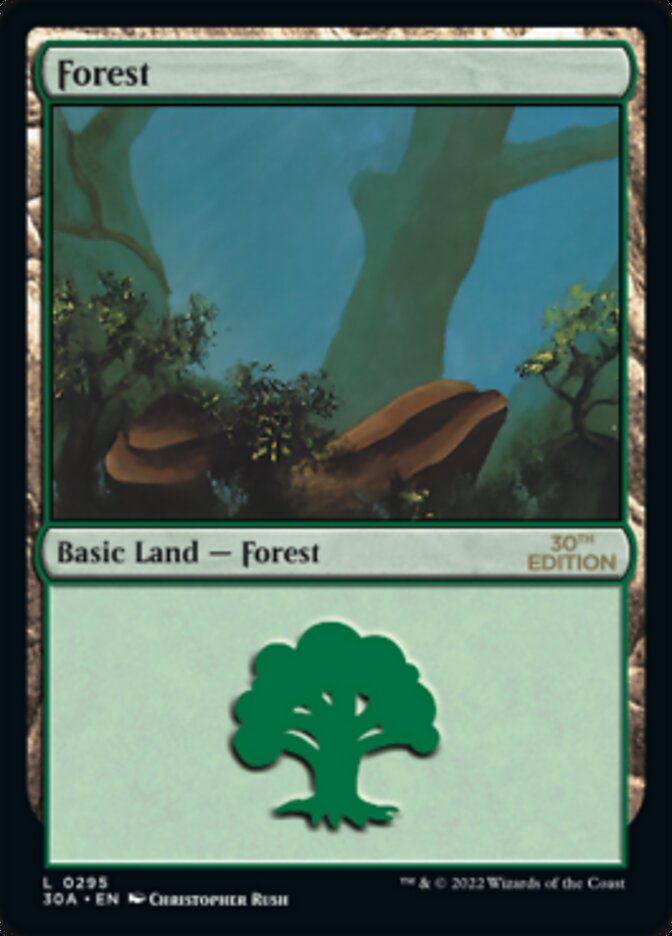 Forest card front
