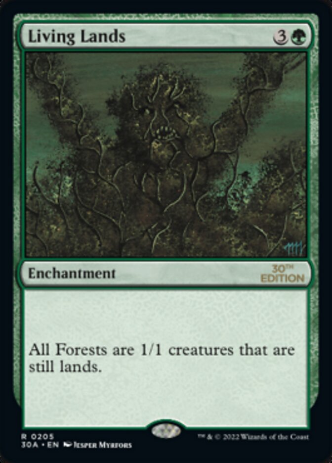 Living Lands card front