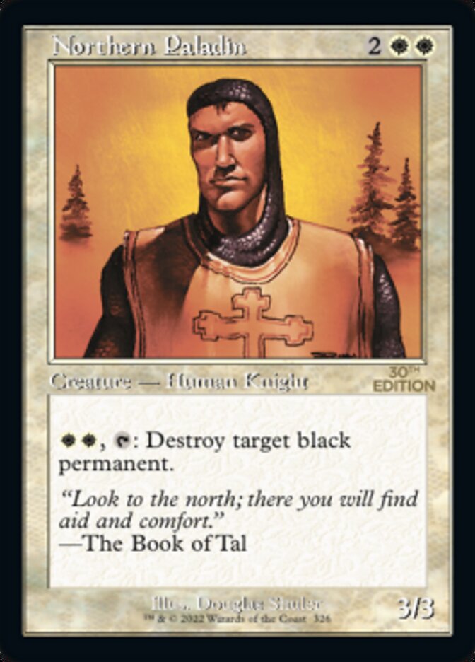 Northern Paladin card front