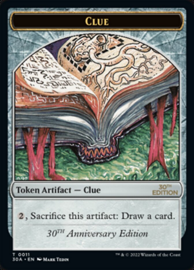 Clue card front