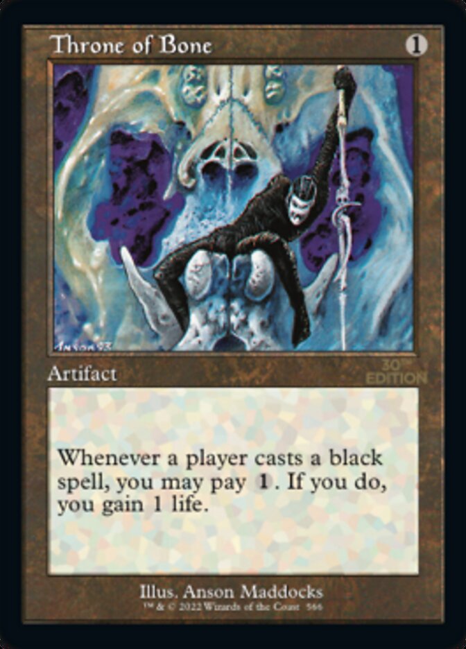 Throne of Bone card front