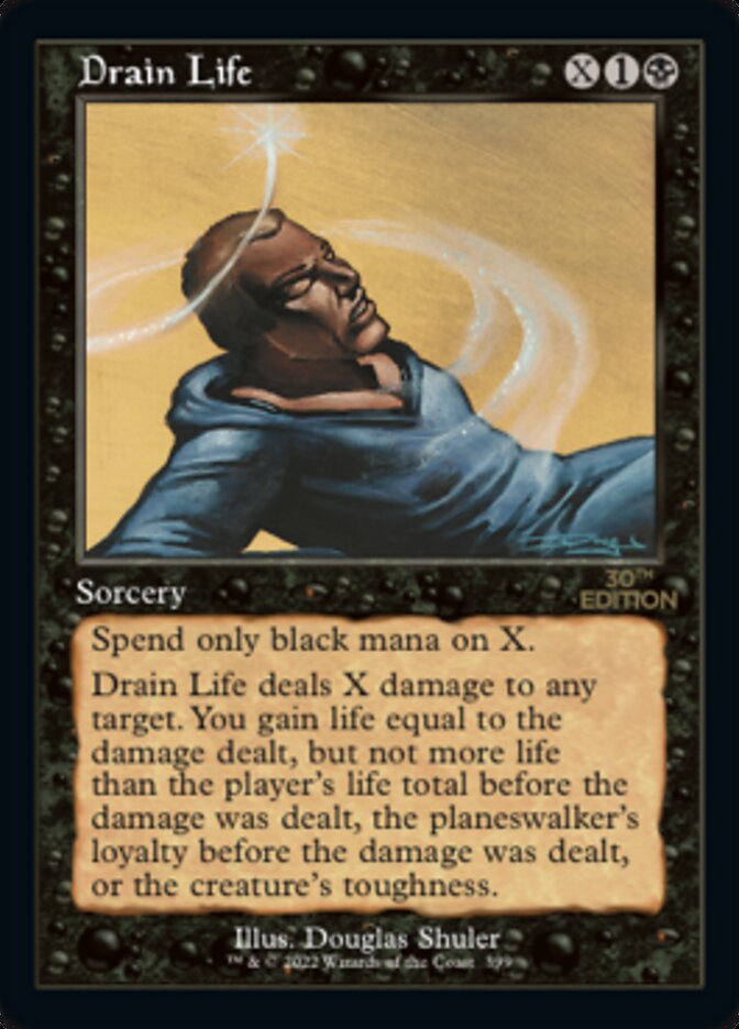 Drain Life card front